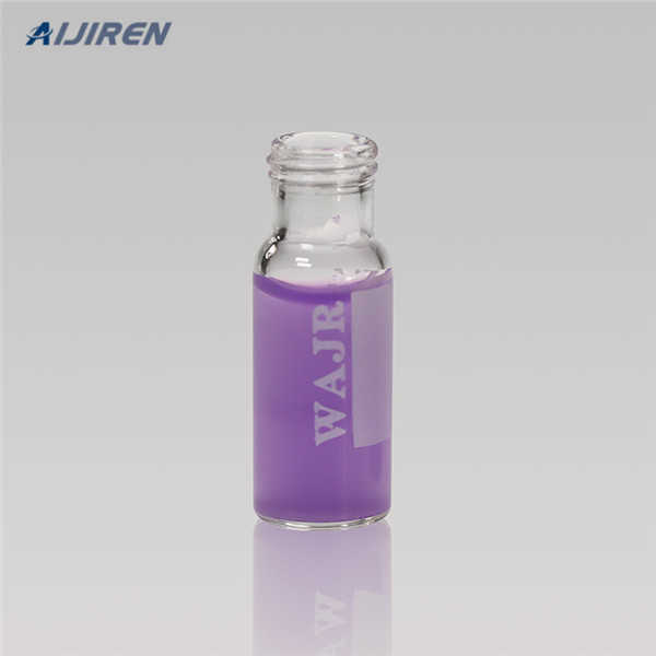 testing HPLC GC glass vials writing patch